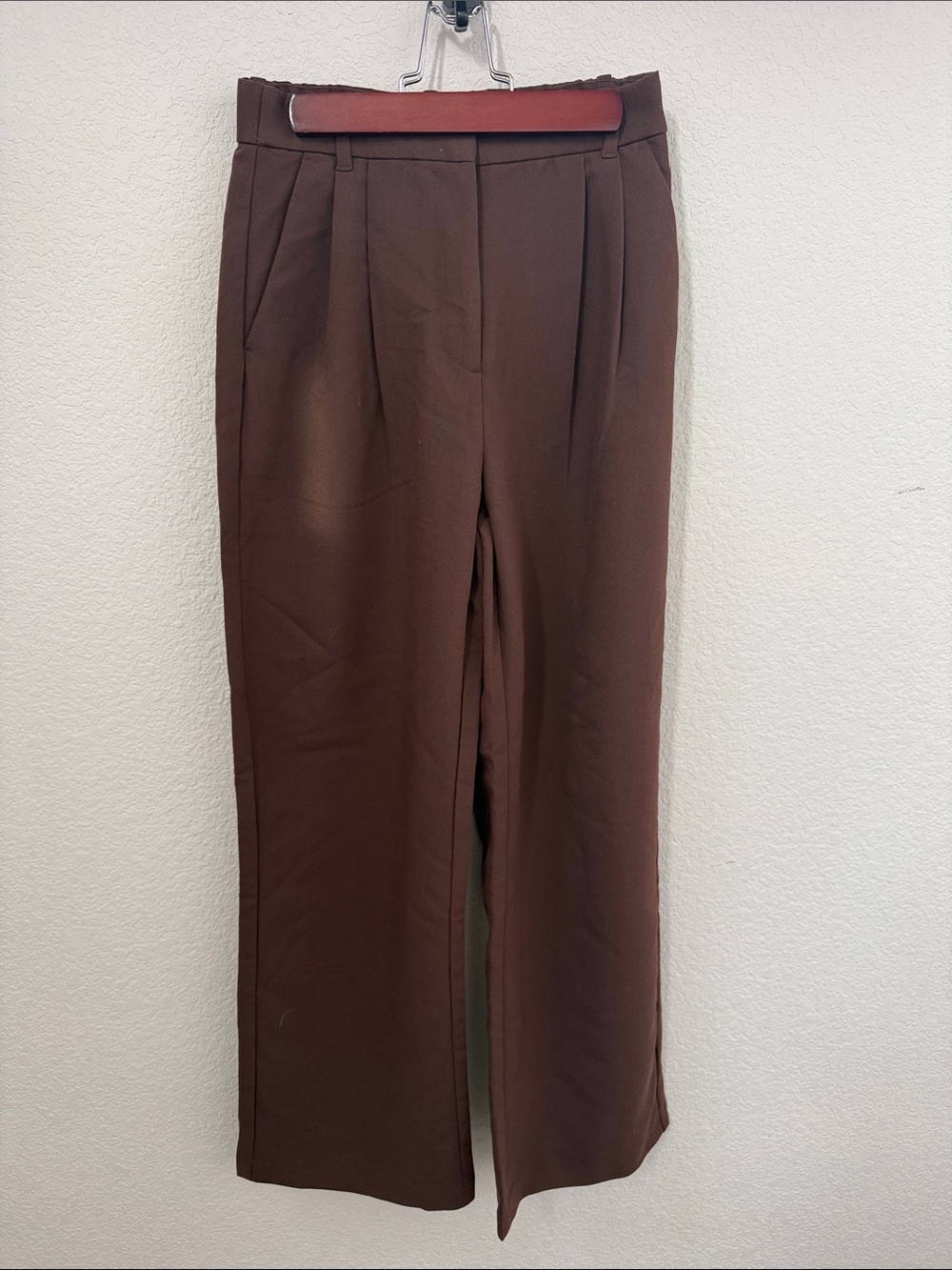 Abercrombie & Fitch Brown Curve Love Sloane Wide Leg Pant - Size 25